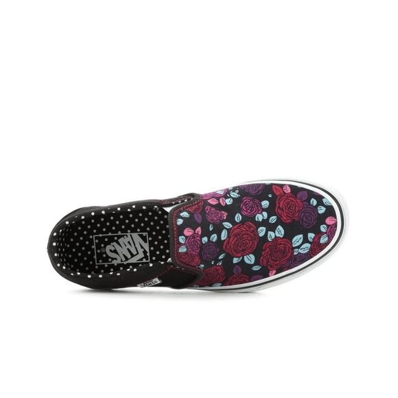 Vans Asher Romantic Floral Classic Slip-On Skate Sneaker - Picture 2 of 14